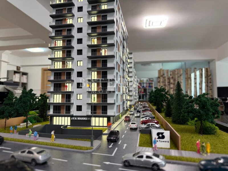 Doua camere, direct dezvoltator, incalzire pardoseala, 600 m STB