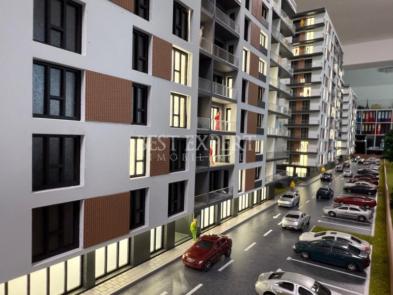 Doua camere, direct dezvoltator, incalzire pardoseala, 600 m STB